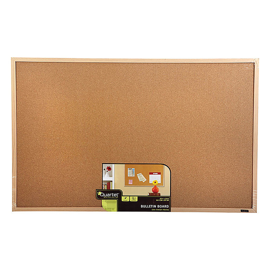 Acco 35-380352Q Quartet 22.5 in. H x 35 in. W Screw-Mounted Bulletin Board