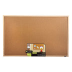 Acco 35-380352Q Quartet 22.5 in. H x 35 in. W Screw-Mounted Bulletin Board