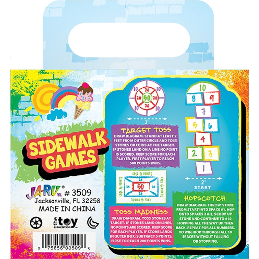 JA-RU 3509 Sidewalk Chalk Assorted 20/pc.