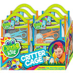 JA-RU 5419 Critter Kidz Critter Cage Plastic Assorted 4/pc.