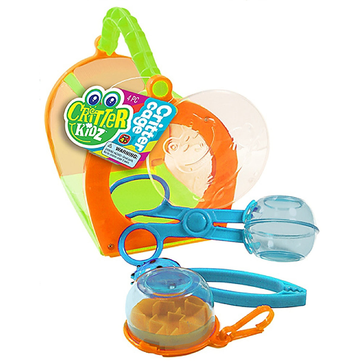 JA-RU 5419 Critter Kidz Critter Cage Plastic Assorted 4/pc.