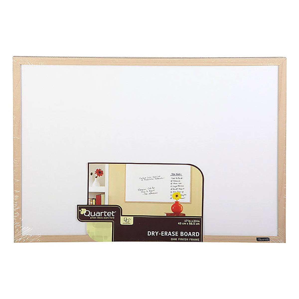 Quartet 35-380372Q 16.7 in. H x 22.5 in. W Screw-Mounted Dry Erase Board