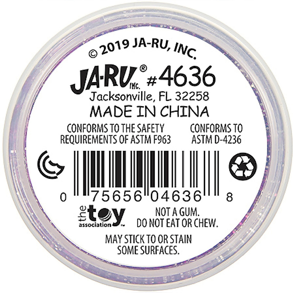 JA-RU 4636 Rainbow Putty Assorted