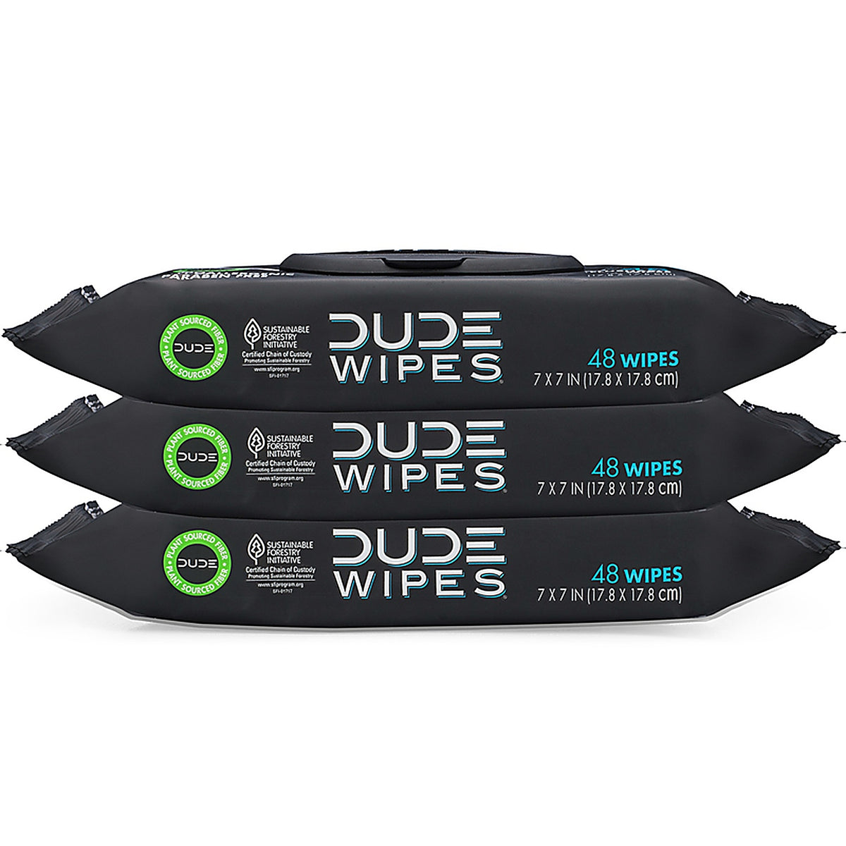 Dude Wipes DW-CE-3 Disposable Wet Wipes 48 count