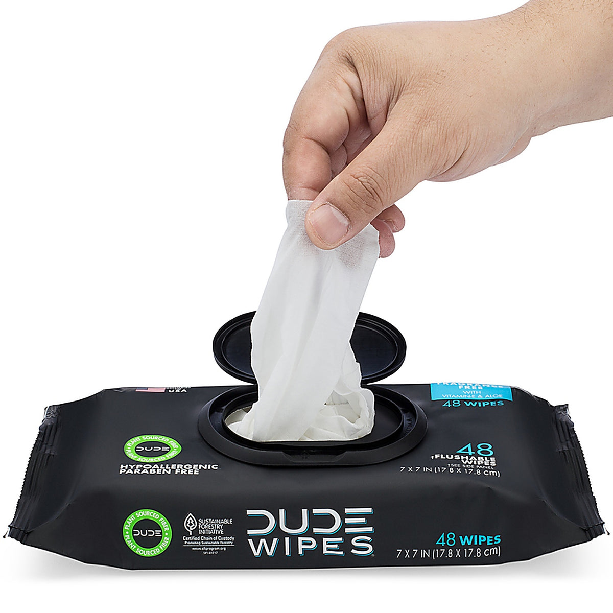 Dude Wipes DW-CE Disposable Wet Wipes 48 count