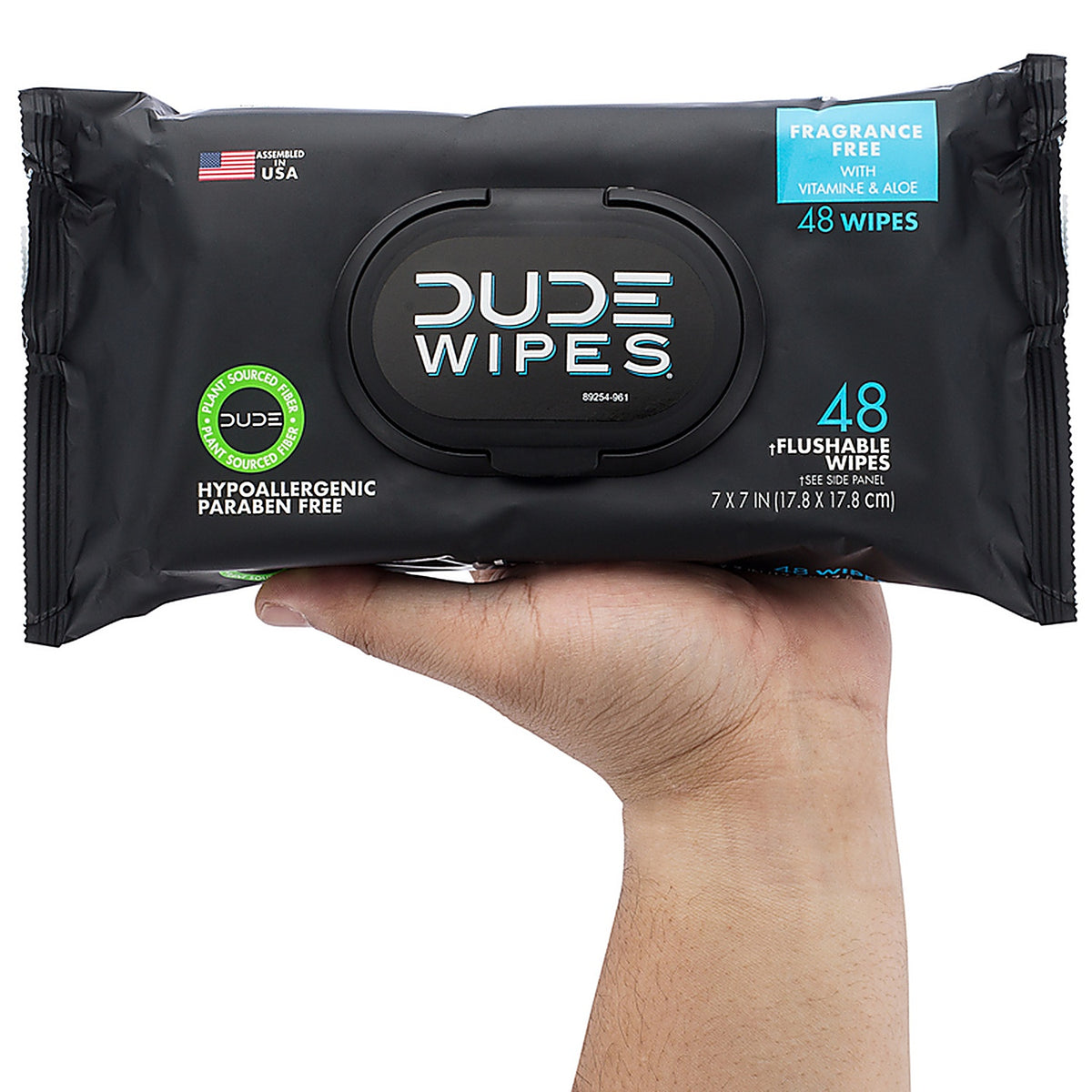 Dude Wipes DW-CE Disposable Wet Wipes 48 count