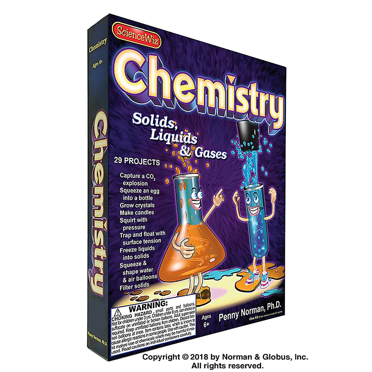 Science Wiz 7804 Chemistry Kit Games/Science STEM Learning Chemistry 1/Pack