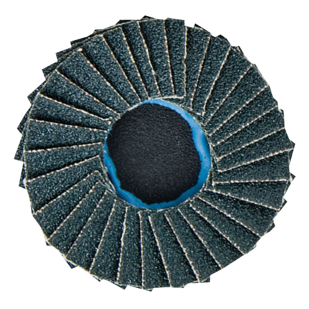 DYNABRADE 90924 3" (76 mm) Dia. x 40 Grit Z/A Non-Vacuum DynaCut Locking-Type Flap Disc
