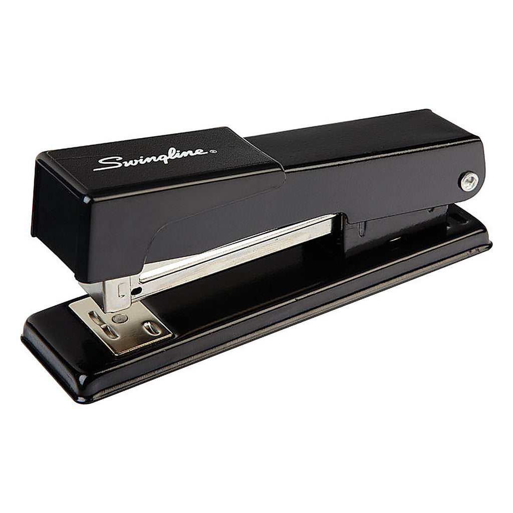 Swingline S7078911P Compact Flat Desk Stapler Black