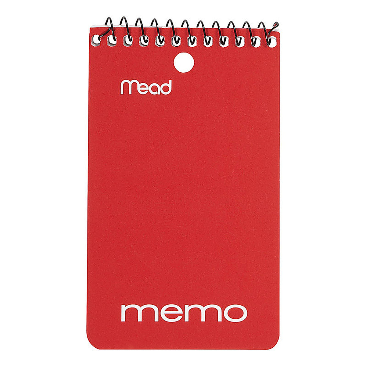 Mead 45354 3 in. W x 5 in. L Wide Ruled Spiral Memo Book