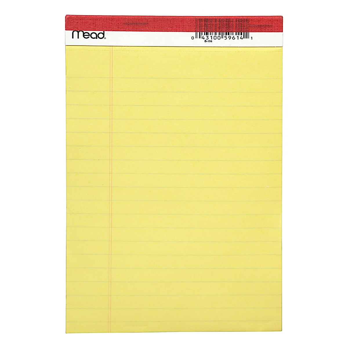 Mead 59614 5 in. W x 8 in. L Legal Pad 50