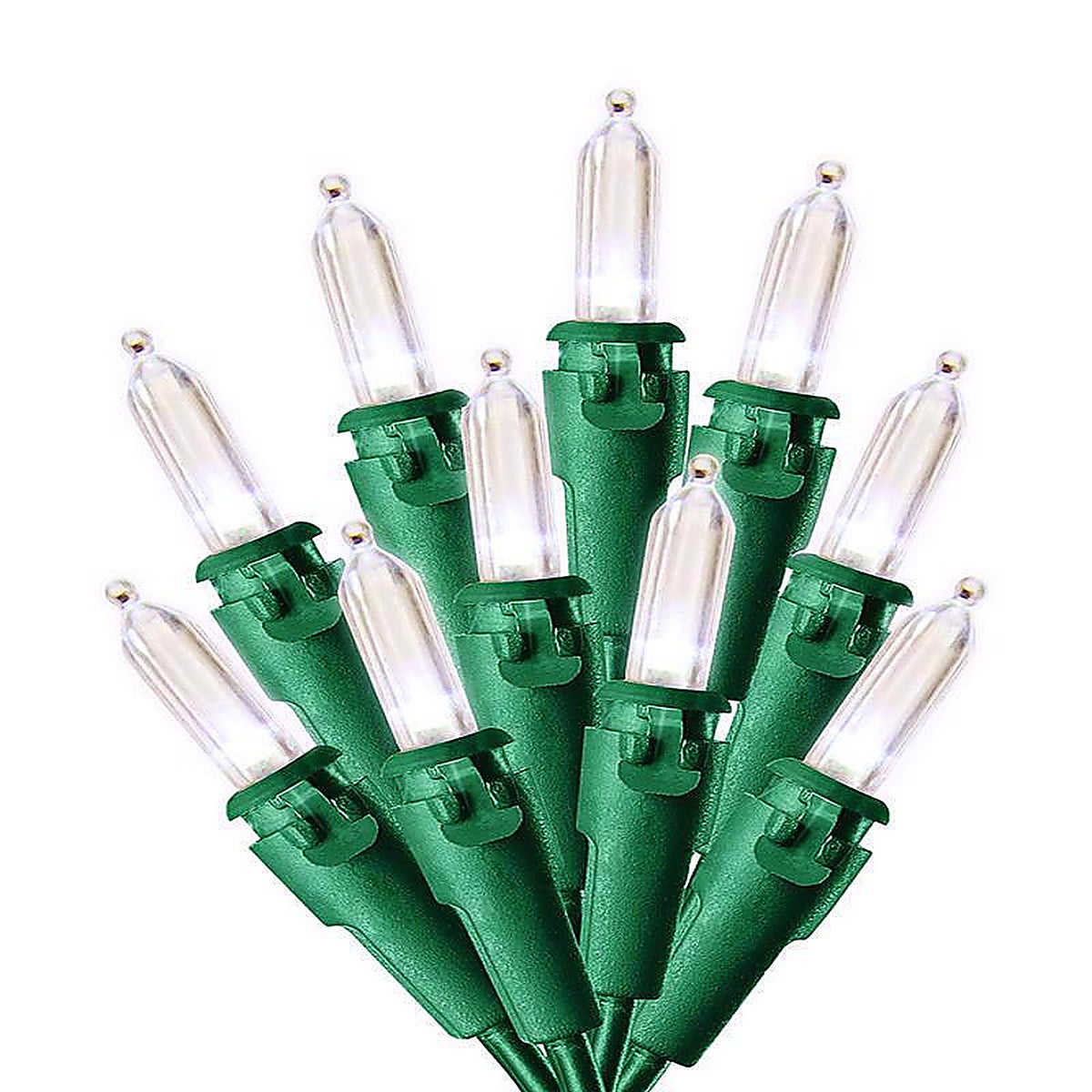 Celebrations 40840-71 LED Mini Clear/Warm White 100 count String Christmas Lights 24.75 ft.