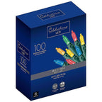 Celebrations 40841-71 LED Multi-color 100 count String Christmas Lights 24.5 ft.