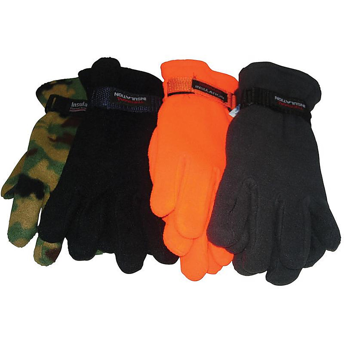 Diamond Visions 05-0121 Assorted Fleece Cold Weather Assorted Gloves