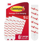 3M 17023P-ES Large Foam Adhesive Strips 4 in. L 1/Pack