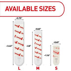 3M 17023P-ES Large Foam Adhesive Strips 4 in. L 1/Pack