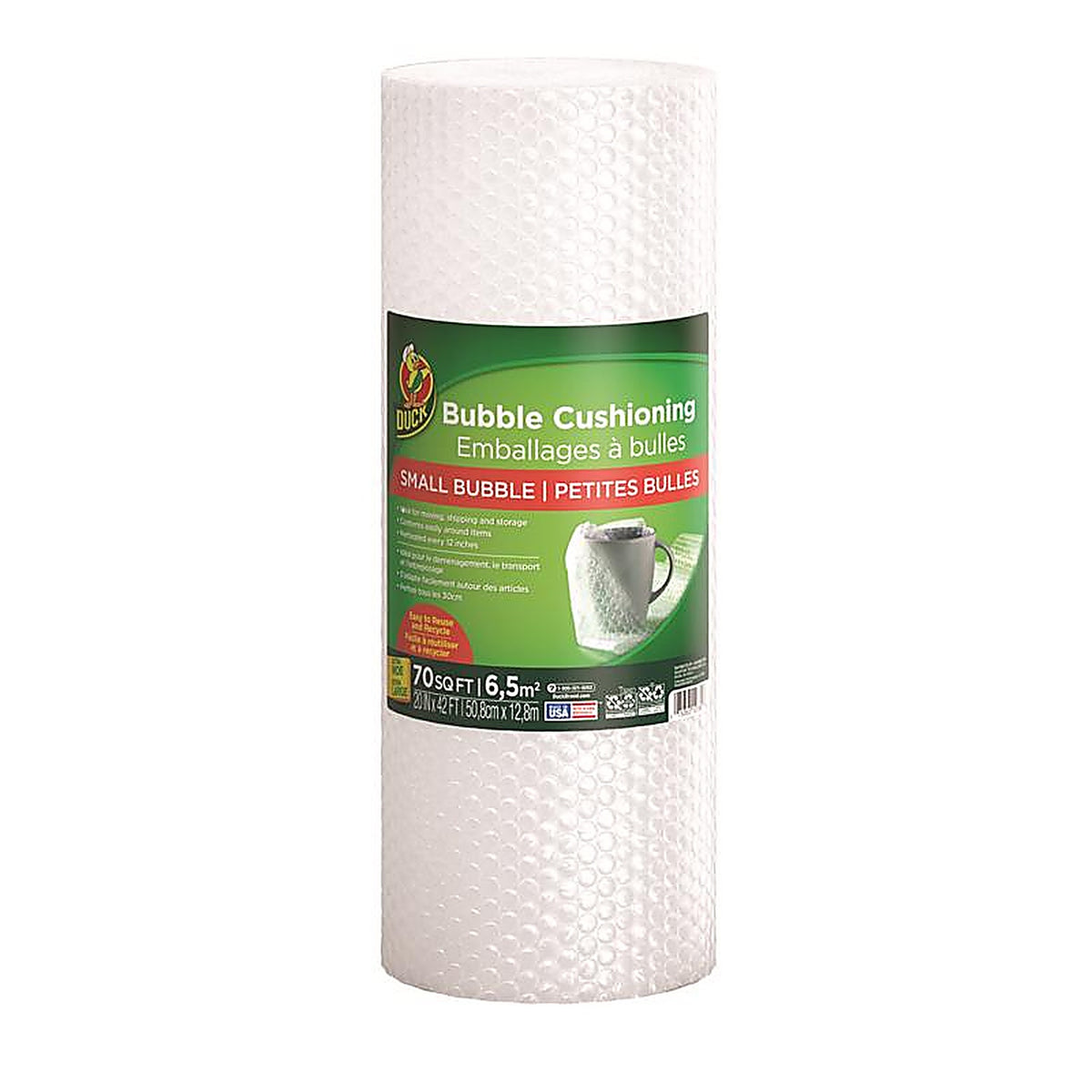 Duck 286688 24 in. W x 35 ft. L Bubble Wrap