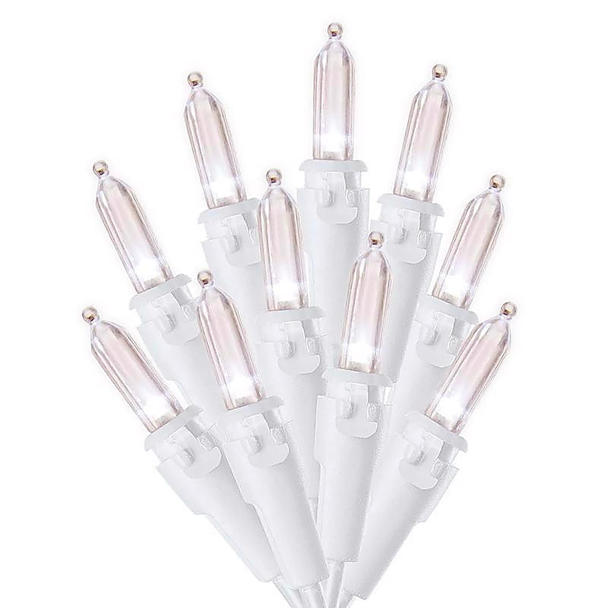 Celebrations 40846-71 LED Clear/Warm White 100 count String Christmas Lights 24.75 ft.