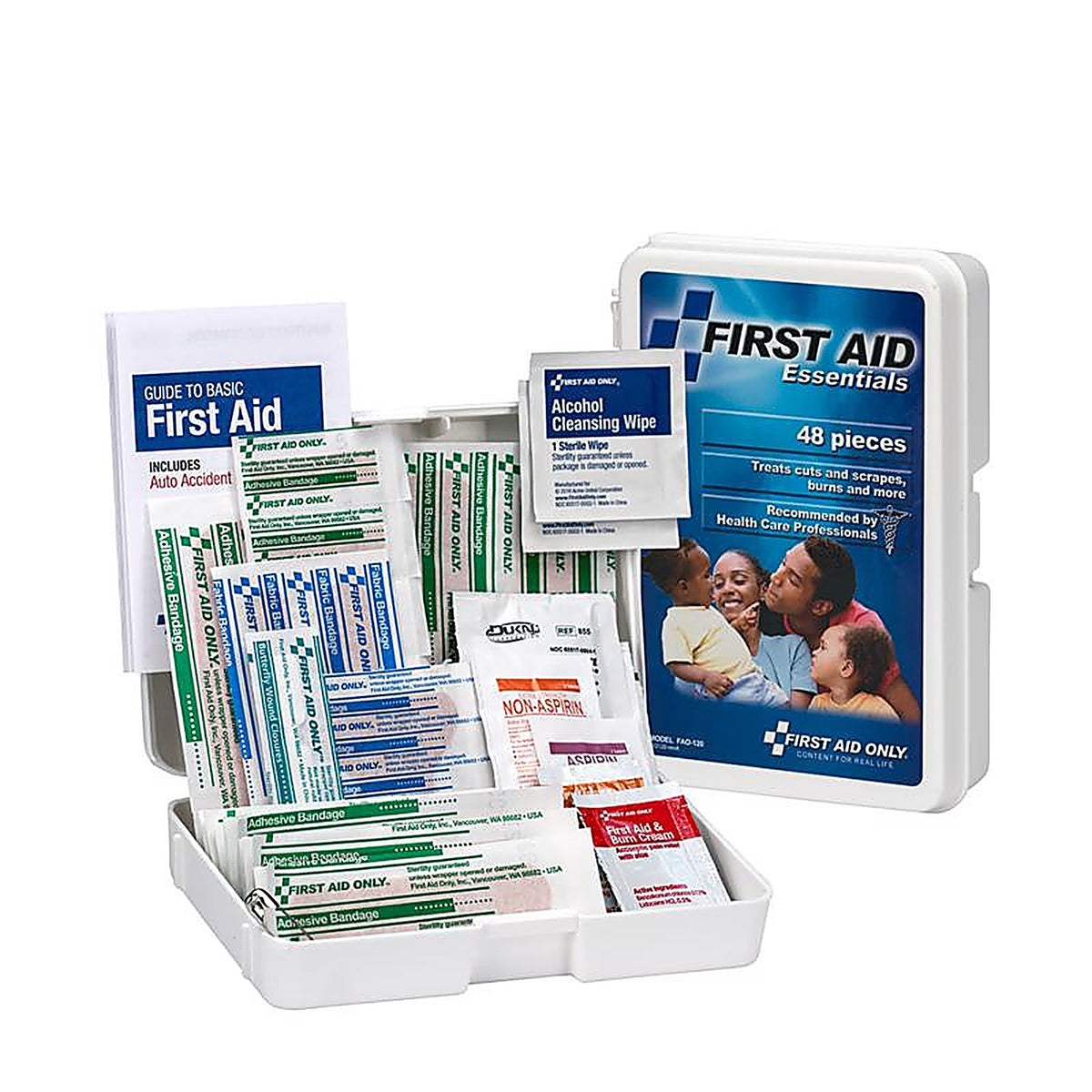 First Aid Only FAO-120 First Aid Kit 48 count