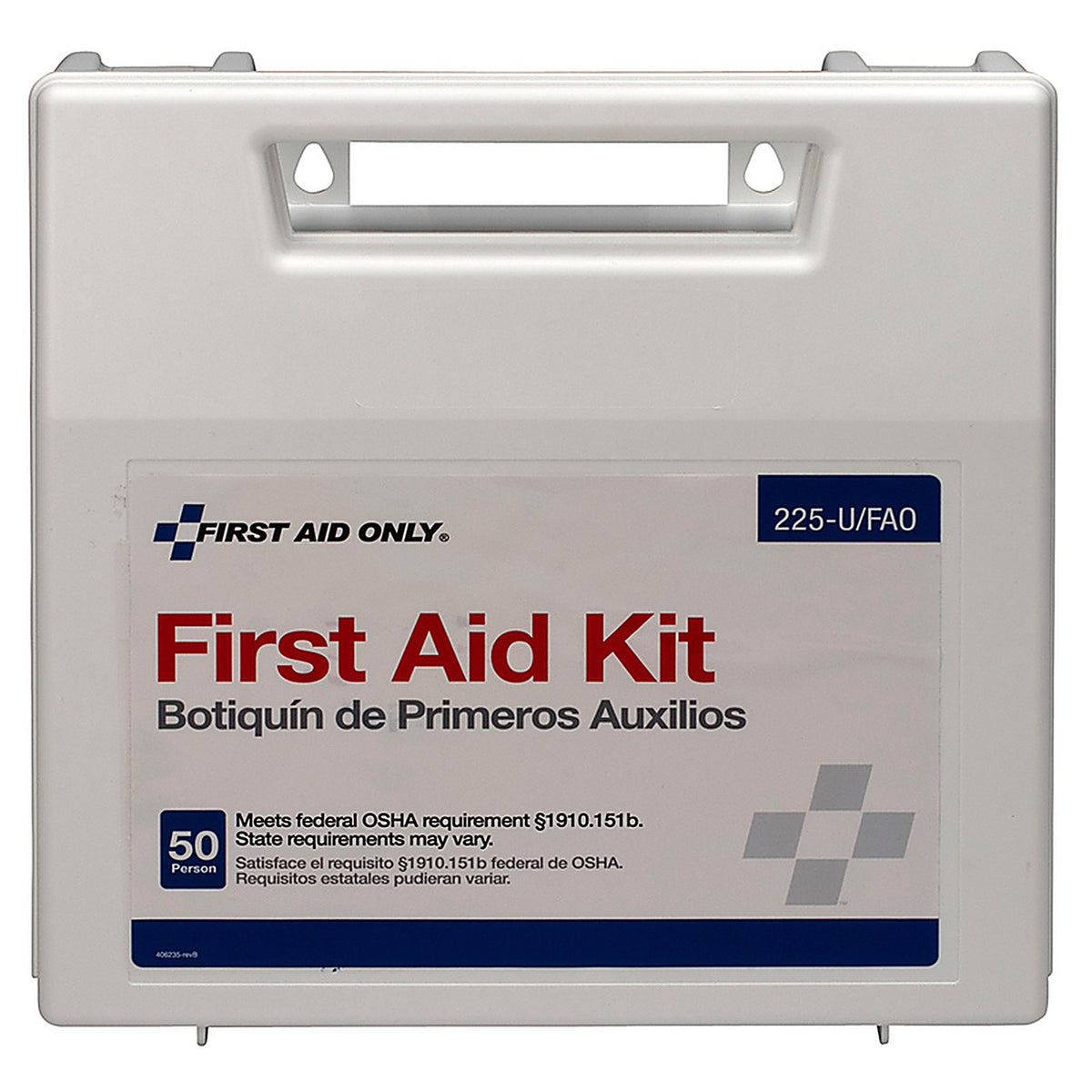 First Aid Only 225-U 50 Person First Aid Kit 197 count