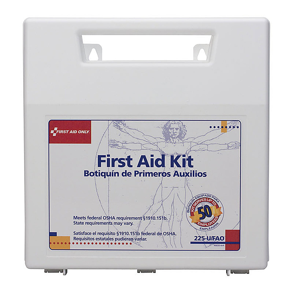 First Aid Only 225-U 50 Person First Aid Kit 197 count