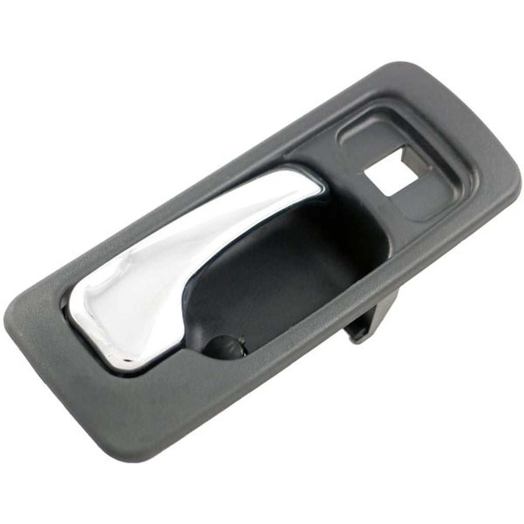 Dorman 92428 Interior Door Handle Front Right With Lock Hole Chrome Black