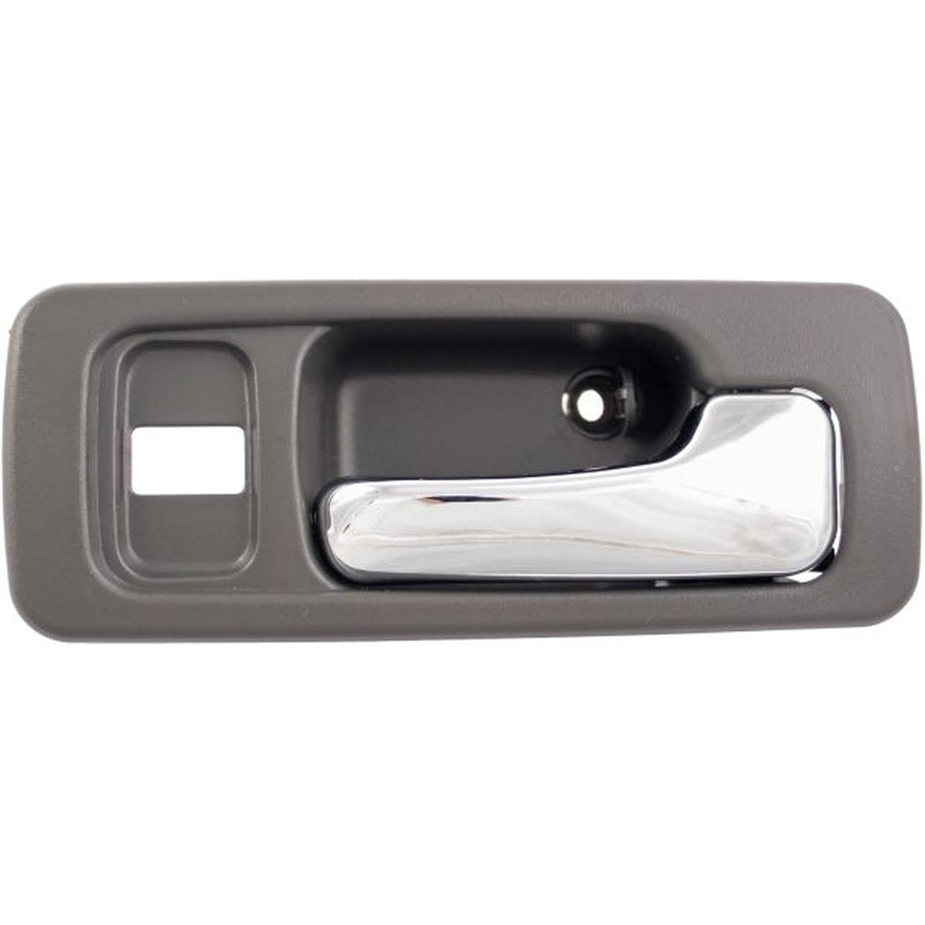 Dorman 92432 Interior Door Handle Front Right With Lock Hole Chrome Gray