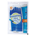 Paper Mate 9313499C Write Bros Blue Ball Point Pen 10/Pack