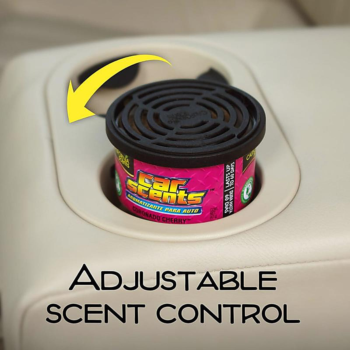 California Scents CCS-12CT MC Fruity Scent Car Air Freshener 1.4 oz. Solid