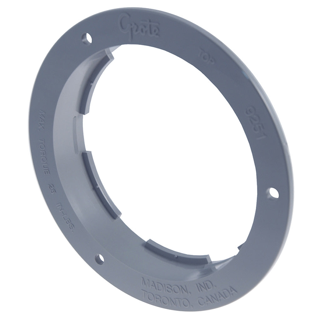 Grote 92511 Theft-Resistant Flange for 4" Round Lamps