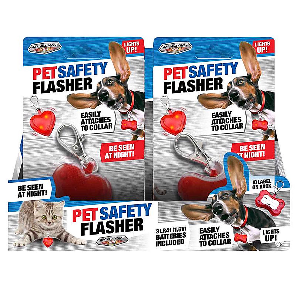 Blazing LEDz 900233 Pet Safety Flasher 1/Pack
