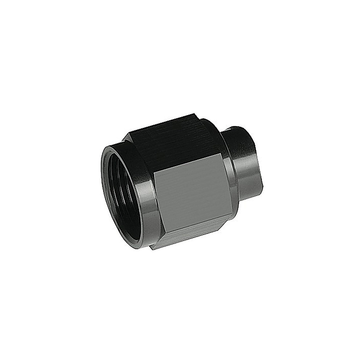 Red Horse Performance - 929-08-2 - 08 Two Piece AN/JIC Flare Cap Nut - Black