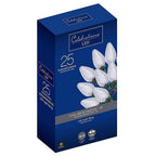Celebrations 47656-71 C9 Cool White 25 count String Christmas Lights 16 ft.
