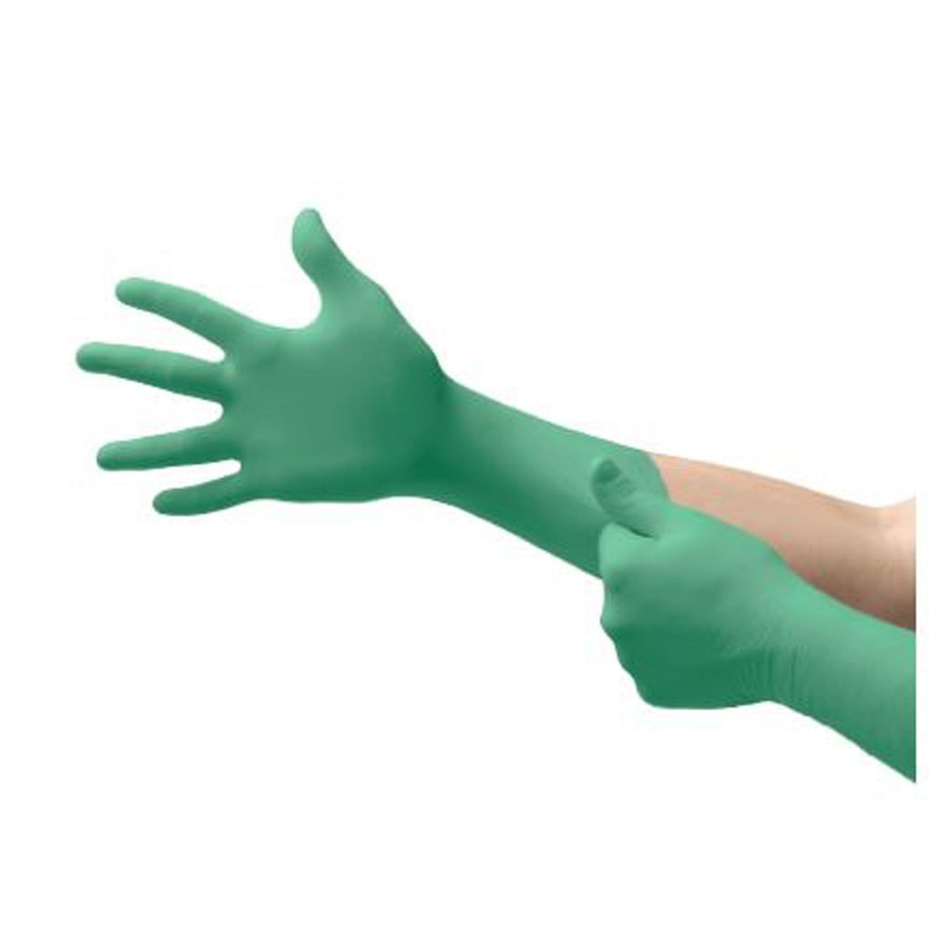 Ansell 93-260 Microflex Triple-Layer Disposable Neoprene/Nitrile Blend Chemical Resistant Gloves, Large 50/Pack