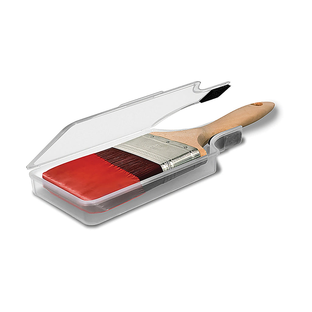 Likwid Concepts PBC001 3 in. W x 9.25 in. L Clear Plastic Paint Brush Cover