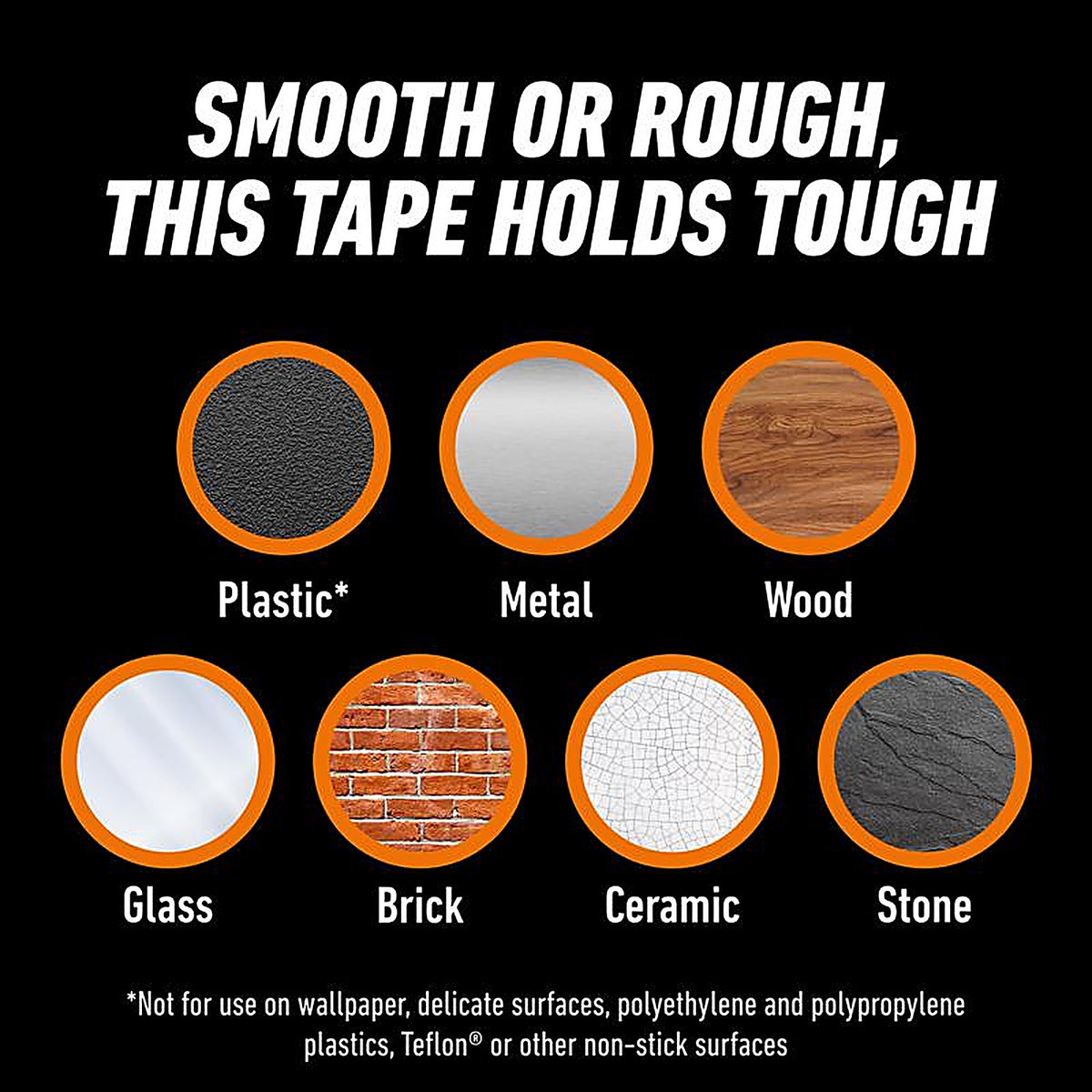 Gorilla 6065003 Double Sided 1 in. W x 60 in. L Mounting Tape Clear
