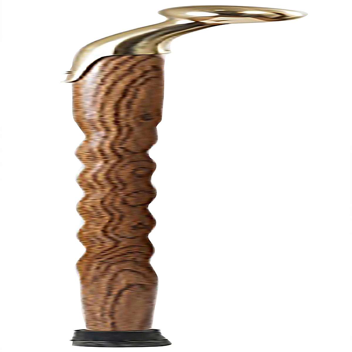 Brazos 502-3000-0239 Hame Top Walking Stick Cane Oak 1/Pack