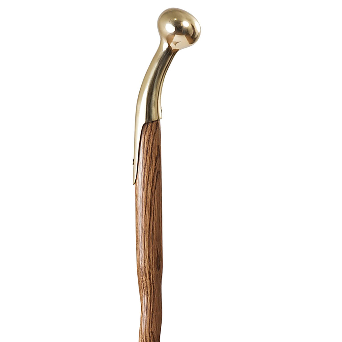Brazos 502-3000-0239 Hame Top Walking Stick Cane Oak 1/Pack