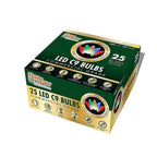 Holiday Bright Lights BU25LEDSC9-OMUA LED C9 Multi-color 25 count Replacement Christmas Light Bulbs