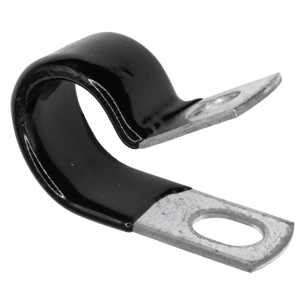 Auveco 9384 Closed Clamp 1/2" Small Galvanized Vinyl Coated