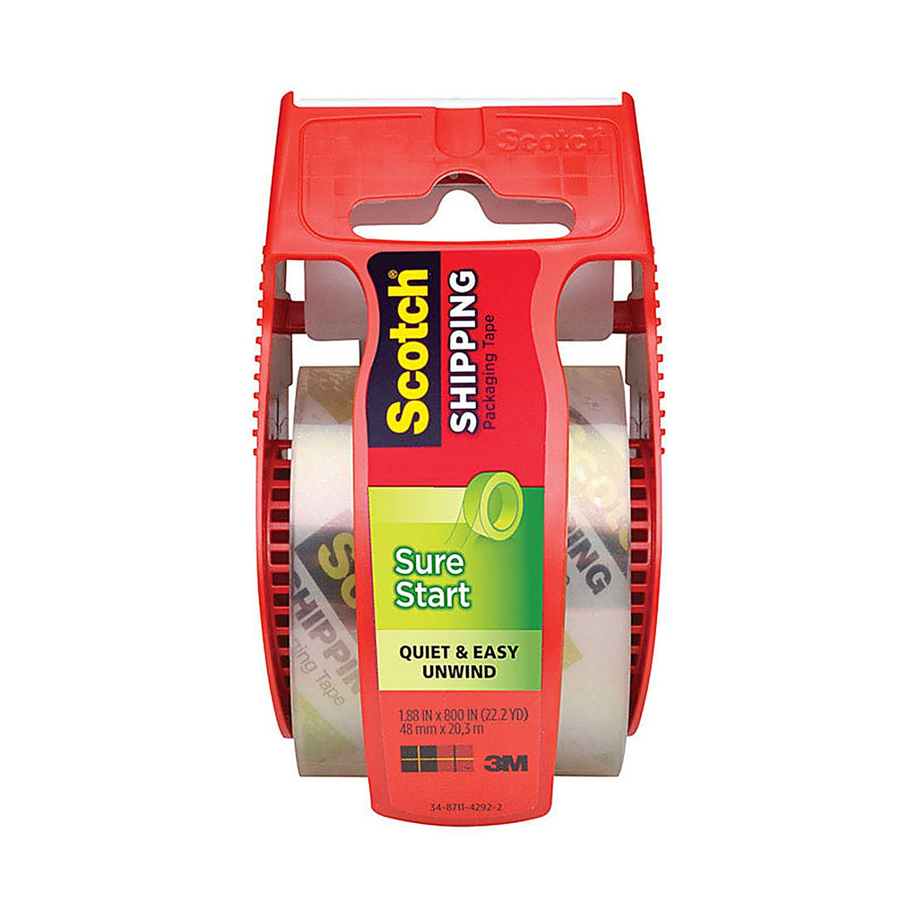 3M 145 Scotch Heavy Duty Packaging Tape Clear