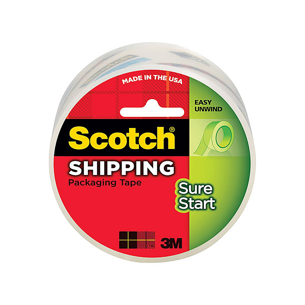 3M 3450 Scotch 1.88 in. W x 54.6 yd. L Heavy Duty Packaging Tape Clear