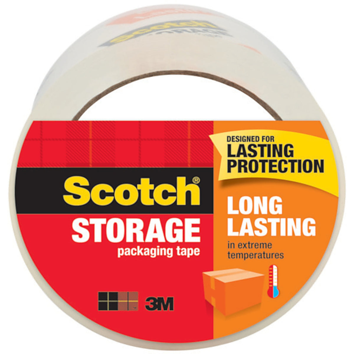 3M 3650 Scotch Heavy Duty Packaging Tape Clear