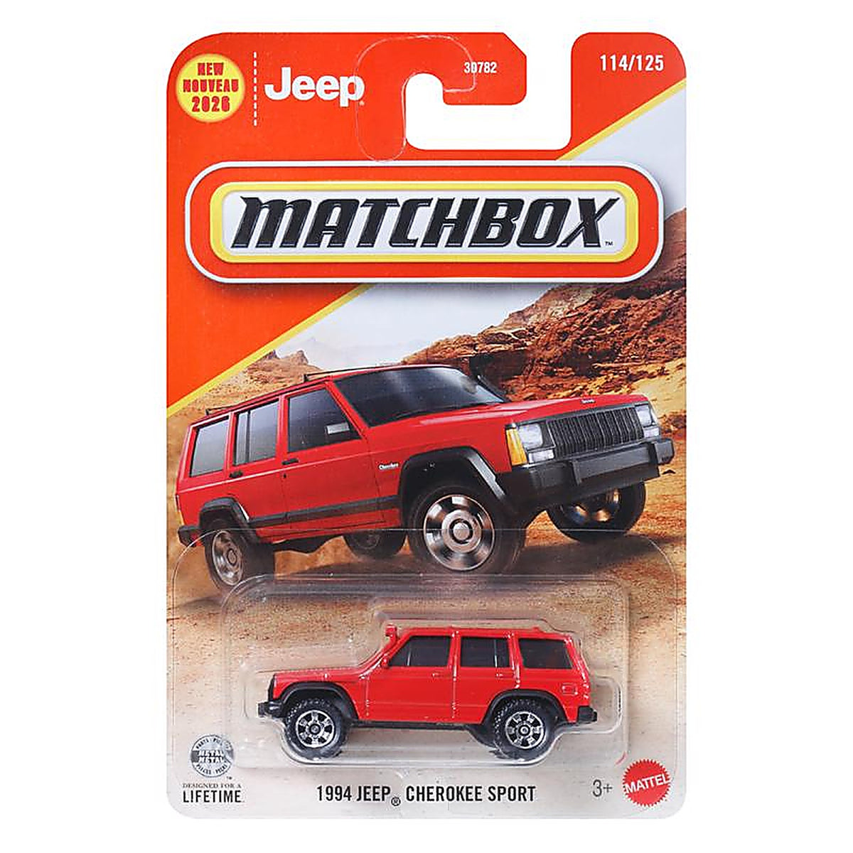 Mattel 30782 Matchbox Diecast Car Metal Multi-Colored 1/pc.