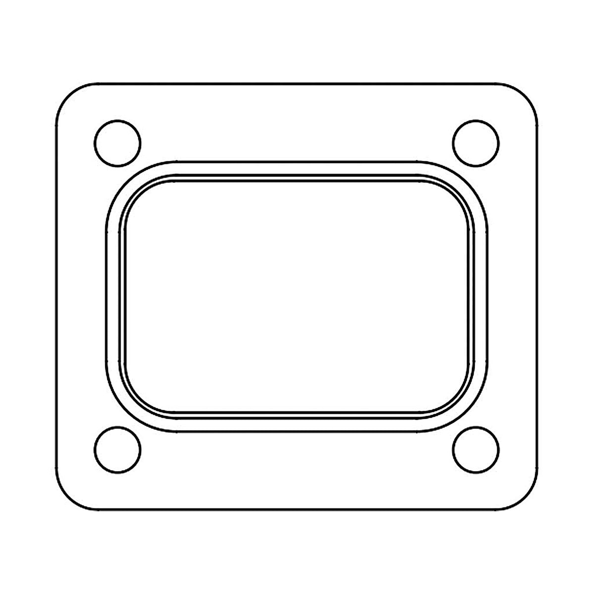 SCE Gaskets - 9452 - Pro Chg T4 Flange Gasket