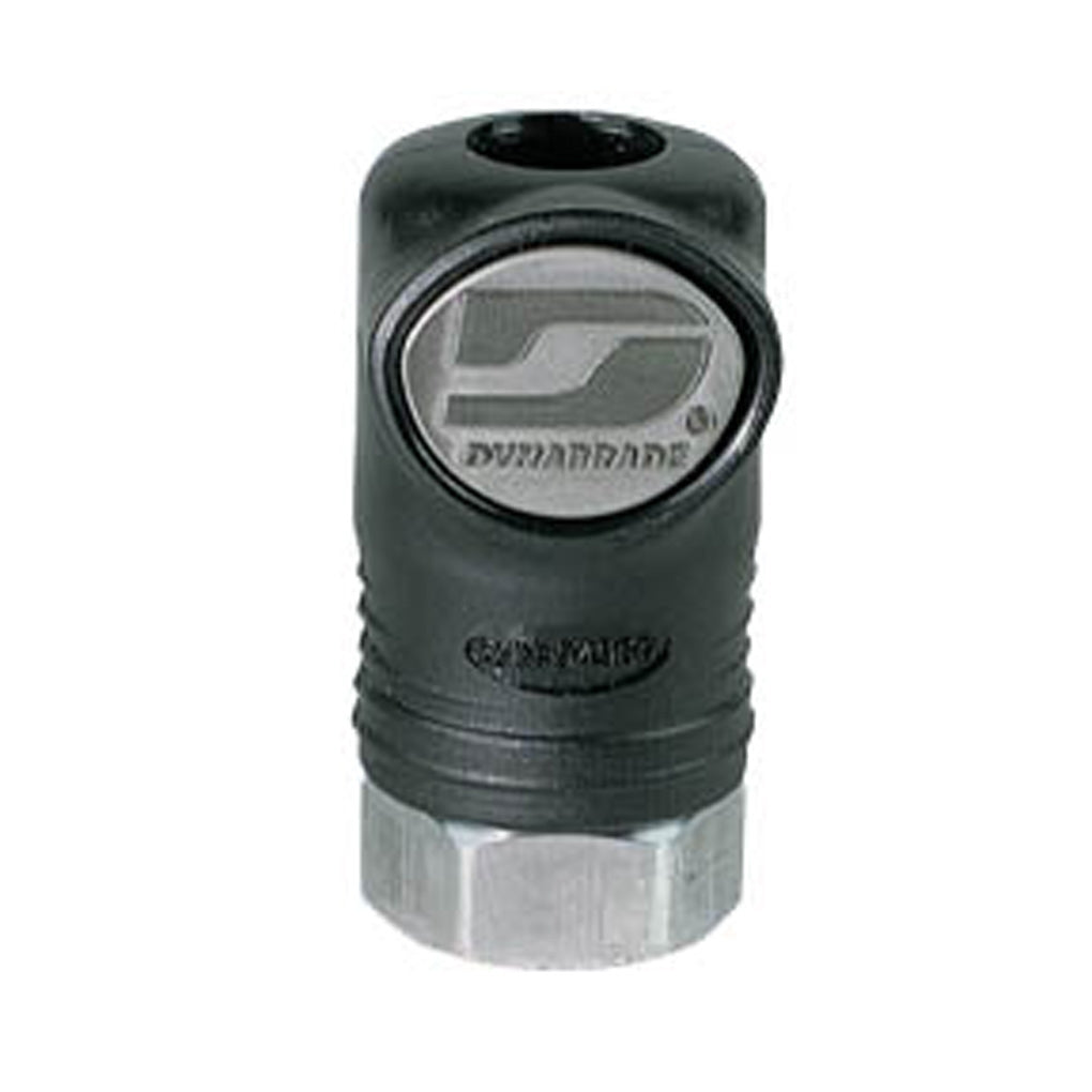 DYNABRADE 94960 1/4" Composite-Style Coupler, 1/4" Female