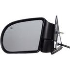 Dorman 955-072 Side View Mirror Left,Power,With Heat, Without Auto Dim,Textured,Manual Fold