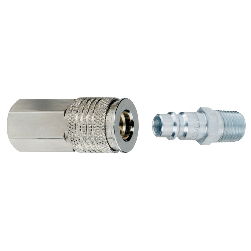 DYNABRADE 95676 1/4" Female Coupler with 1/4" Male Plug Assembly