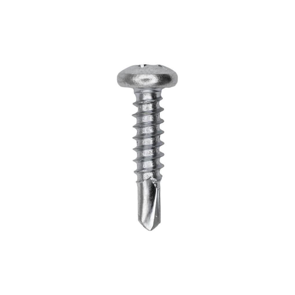Auveco 9606 #8-18 x 3/4" Phillips Pan Head Number 2 Teks Screw Zinc