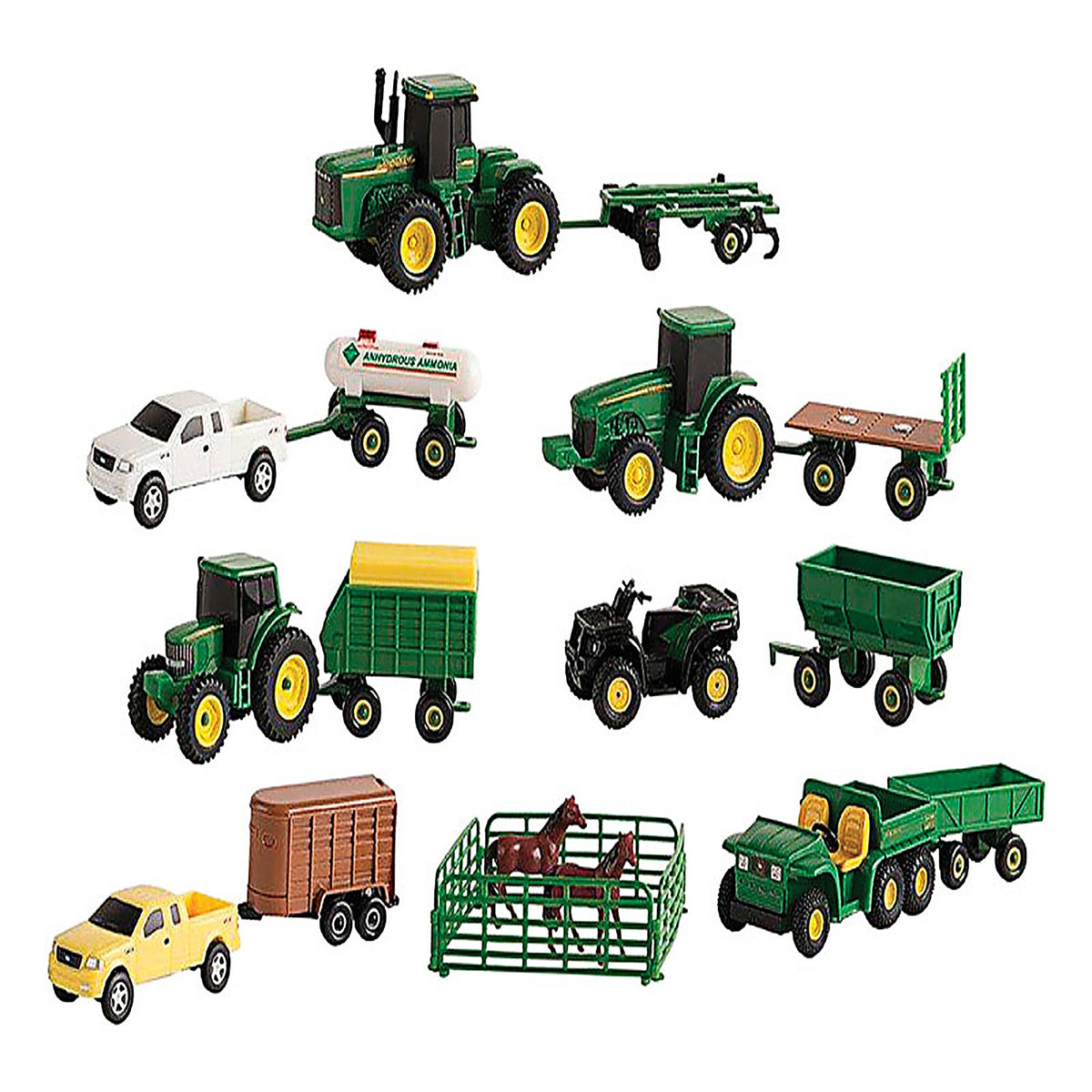 Tomy 35265 John Deere Toys Plastic Assorted 20/pc.